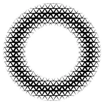 Background with gradient of triangle shaped cells grid Illustrazione stock