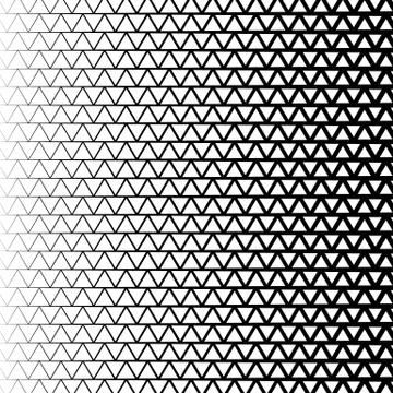 Background with gradient of triangle shaped cells grid 스톡 일러스트