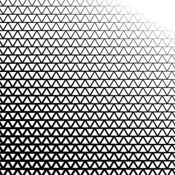 Background with gradient of triangle shaped cells grid 스톡 일러스트