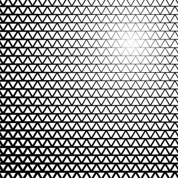Background with gradient of triangle shaped cells grid Illustrazione stock