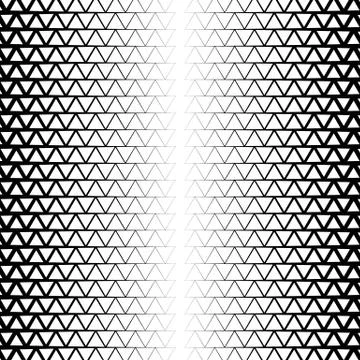 Background with gradient of triangle shaped cells grid Illustrazione stock