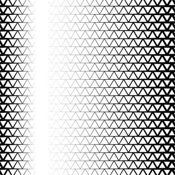 Background with gradient of triangle shaped cells grid Illustrazione stock