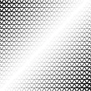 Background with gradient of triangle shaped cells grid Illustrazione stock
