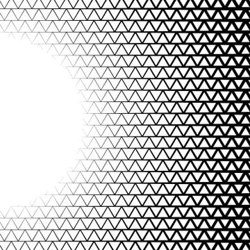 Background with gradient of triangle shaped cells grid Illustrazione stock