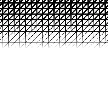 Background with gradient of triangle shaped cells grid Illustrazione stock