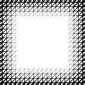 Background with gradient of triangle shaped cells grid Illustrazione stock