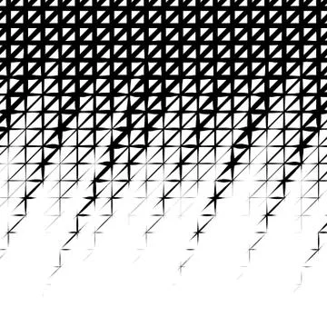 Background with gradient of triangle shaped cells grid Illustrazione stock
