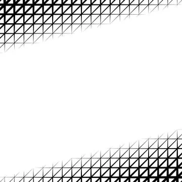 Background with gradient of triangle shaped cells grid Illustrazione stock