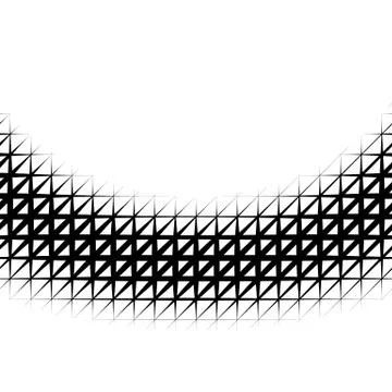 Background with gradient of triangle shaped cells grid イラスト素材