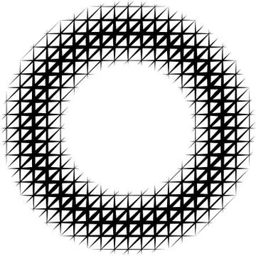 Background with gradient of triangle shaped cells grid Illustrazione stock
