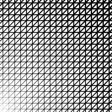 Background with gradient of triangle shaped cells grid Illustrazione stock