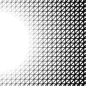 Background with gradient of triangle shaped cells grid 스톡 일러스트