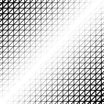 Background with gradient of triangle shaped cells grid Illustrazione stock