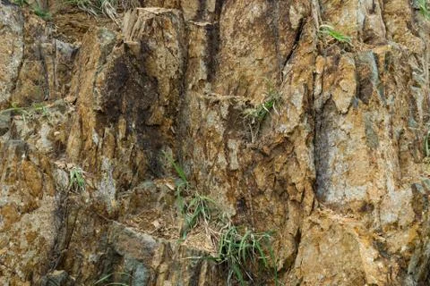 Background of granite. Texture of granite stone. Stock Photos