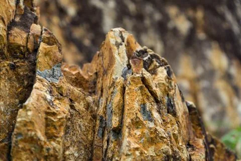 Background of granite. Texture of granite stone. Stock Photos
