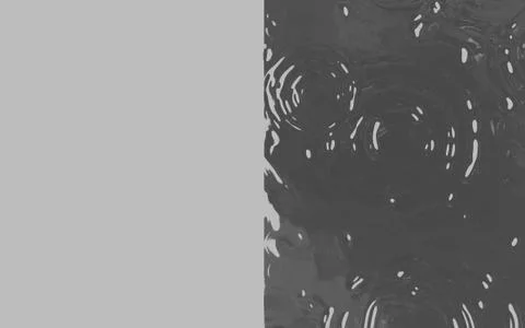 Background graphic that is half blank, half reflection of water ripples Stock Illustration