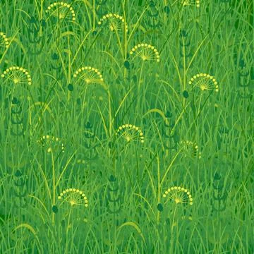 Background of grass Illustrazione stock