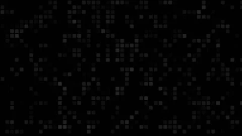 Background from gray and black cubes, digital background Stock Footage 165224947