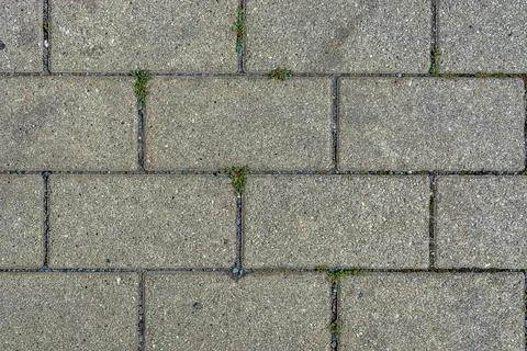 Background of gray blocks. Stock Photos