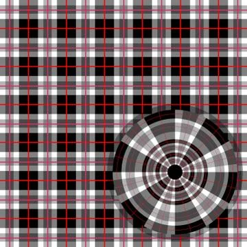 Background in a gray cell Stock Illustration