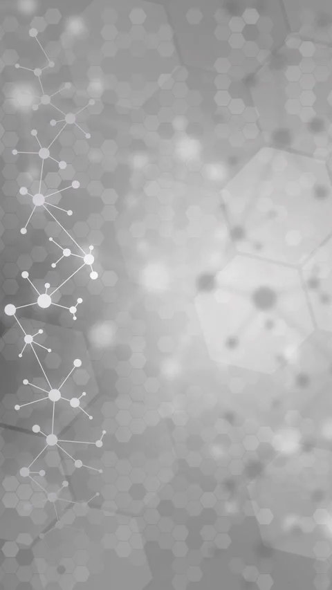 Background gray hexagon pattern honeycomb loop animation. Lighting effect Stock Footage 277705061