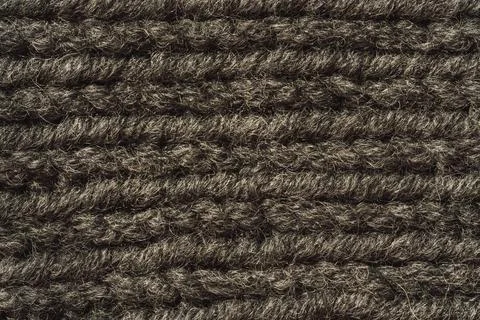 Background of gray knitted woolen thread close-up 스톡 사진