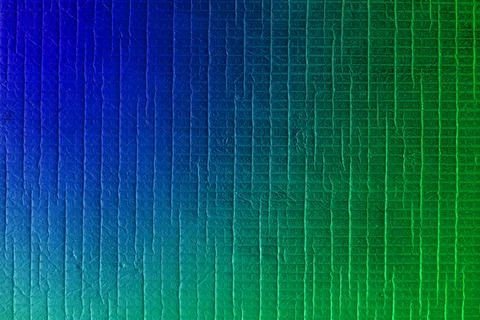 The background is green-blue. An empty and flat surface with a fine texture. Stock-Fotos
