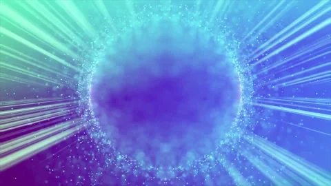 Background Green  Blue Particle Motion Graphics Animated Background 스톡 동영상 183233129