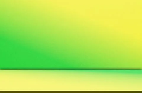 Background green cement floor studio room photo empty Floor wall backdrop Stock Photos
