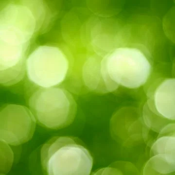 Background of green defocused light Fotos Stock