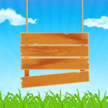 Background with green grass Illustrazione stock