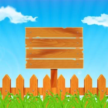 Background with green grass Stock Illustration