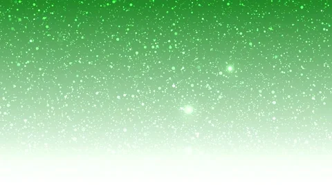 Background green lights and sparkles Stock Footage 52040762