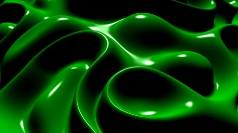 Background with Green Plasma, Reflection, Exclusive, Unique Design, Paints Stock Footage 303847961