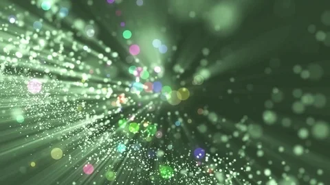 Background Green with Rays. Video stock 71268588