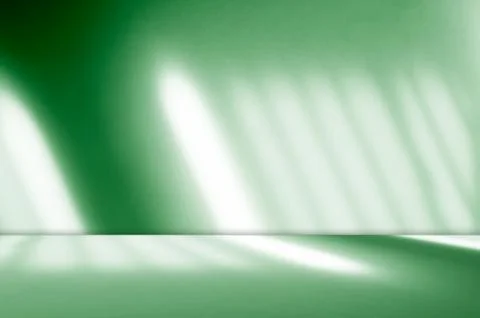 Background green shadow floor studio room photo empty gradient leaf Floor 库存照片
