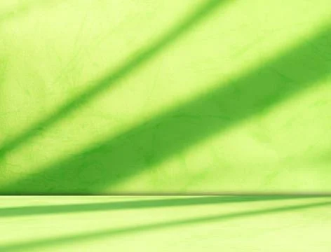 Background green shadow floor studio room photo empty gradient leaf Floor Stock Photos