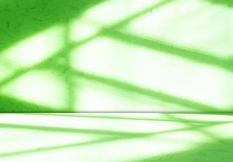 Background green shadow floor studio room photo empty gradient leaf Floor Stock Photos
