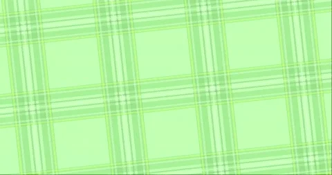 Background in green tones on the theme of fabric with a Scottish pattern Stock Footage 148616717