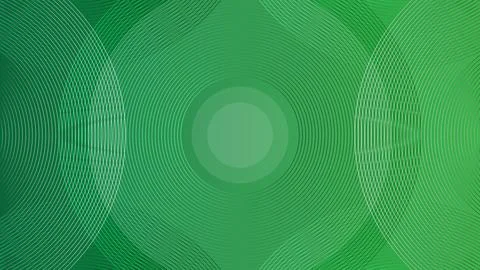 Background green with two circles on it minimalistic Illustrazione stock