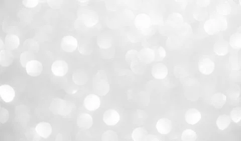 Background grey bokeh abstarct white circle light texture bubble blur Stock Illustration