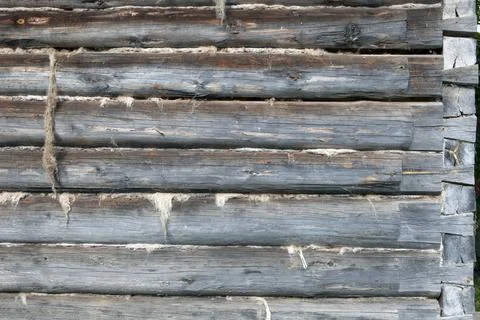 Background grey from old boards. Stock Photos