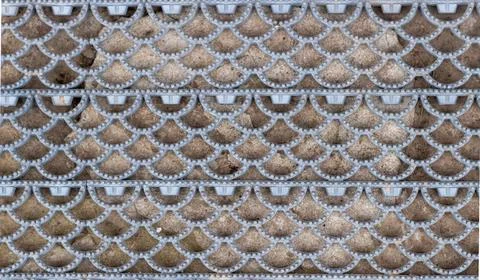 Background grid on old concrete sand close up Stock Photos