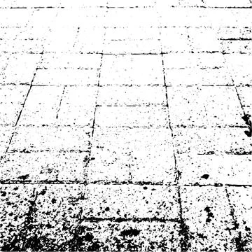 Background of grunge paving slabs Stock Illustration