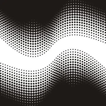 Background with halftone effect Stock Illustration