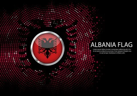 Background Halftone gradient template or LED neon Light on round Dots style o Stock Illustration