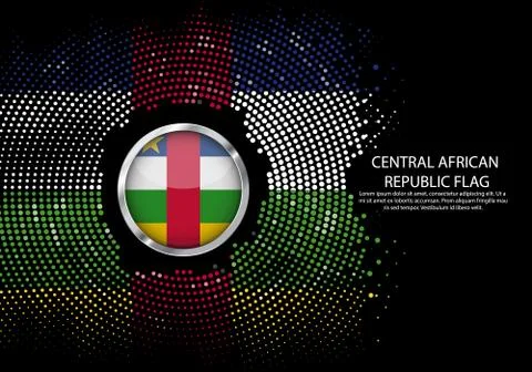 Background Halftone gradient template or LED neon Light on round Dots style o Stock Illustration