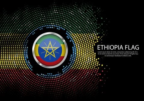 Background Halftone gradient template or LED neon Light on round Dots style o Stock Illustration