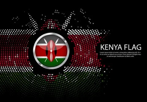 Background Halftone gradient template or LED neon Light on round Dots style o Stock Illustration