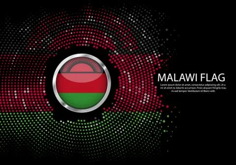 Background Halftone gradient template or LED neon Light on round Dots style o Stock Illustration